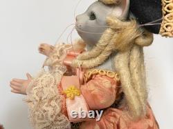 Vintage MA. RA. EL. Girardi Mariano Venetian Porcelain Cat Doll Couple Set & Box