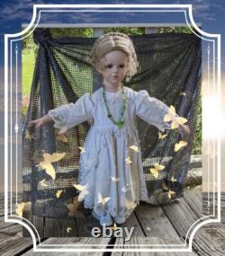 Vintage MALENA Porcelain doll by Vera Scholz (1991) VGC, Rare and Discontinued