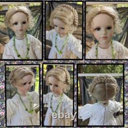 Vintage MALENA Porcelain doll by Vera Scholz (1991) VGC, Rare and Discontinued