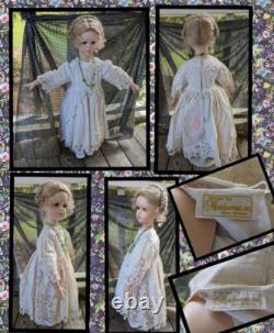 Vintage MALENA Porcelain doll by Vera Scholz (1991) VGC, Rare and Discontinued