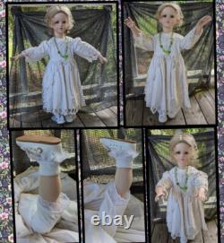 Vintage MALENA Porcelain doll by Vera Scholz (1991) VGC, Rare and Discontinued