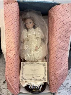 Vintage Madame Alexander Bride Porcelain Doll Limited Edition 1989