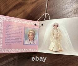 Vintage Madame Alexander Bride Porcelain Doll Limited Edition 1989