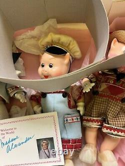 Vintage Madame Alexander Classic Three Little Pigs Doll Set Extremely Rare