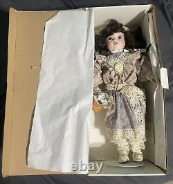 Vintage Marie Osmond LE 1992 Sarah Country Girl Collection Porcelain Doll #689