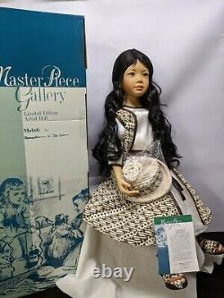 Vintage Master Piece Melati 33 Porcelain Doll. 386/1500. Newithoriginal packaging