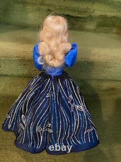 Vintage Mattel 1986 Blue Rhapsody Barbie Doll Porcelain limited Edition