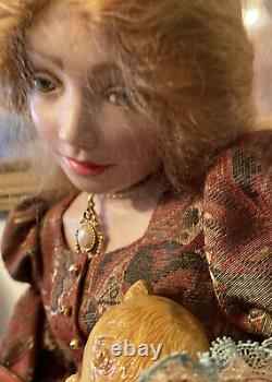 Vintage Monika Mechling Porcelain Artist Doll 21 from 1992 #20/35