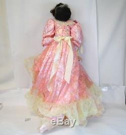 Vintage NIB 42 Rustie 1998 Shenandoah Pink Dress Southern Belle Porcelain Doll