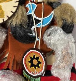 Vintage NIB Heritage Signature Collection 12327 Soaring Eagle Porcelain Doll