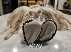 Vintage Native American Porcelain Doll 29 tall Kinnex Dolls Collection Limited