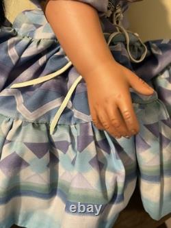 Vintage Native American Porcelain Doll Shay LE 2/260, 26 in, 1995 By RuBert