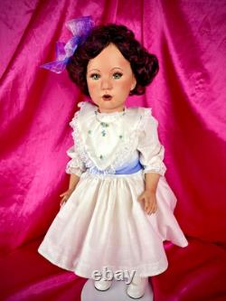 Vintage OOAK Bisque Artist Doll Pamela EMMY CHEN Expressions Glass Green Eyes