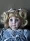 Vintage Ooak Dianna Effner 16 Porcelain Artist Molly Doll Sitting Expressions