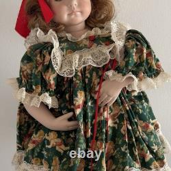Vintage OOAK Dianna Effner 24 Full Porcelain Artist Kayla Doll Expressions 1995