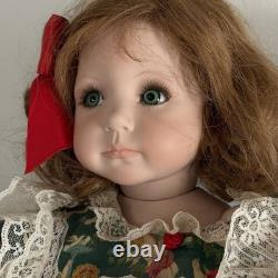 Vintage OOAK Dianna Effner 24 Full Porcelain Artist Kayla Doll Expressions 1995