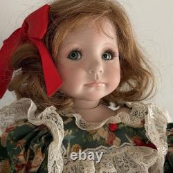 Vintage OOAK Dianna Effner 24 Full Porcelain Artist Kayla Doll Expressions 1995