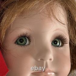 Vintage OOAK Dianna Effner 24 Full Porcelain Artist Kayla Doll Expressions 1995