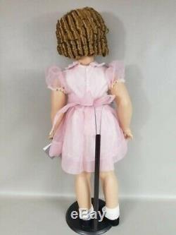 Vintage Patti Playpal Shirley Temple Doll 35 all Porcelain by Danbury Mint