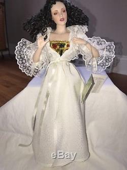 Vintage Phantom Of The Opera Franklin Heirloom Porcelain Dolls, Mint