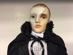 Vintage Phantom Of The Opera Franklin Heirloom Porcelain Dolls Nib