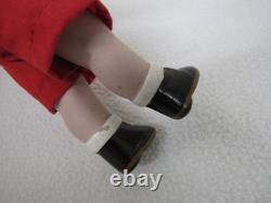 Vintage Pinocchio Porcelain Doll Small Jointed RARE Googly Eyes