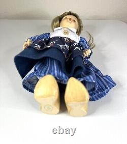 Vintage Porcelain 12 Dutch Doll with Wooden Shoes RARE