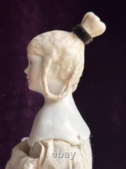 Vintage Porcelain 15 Parian Style Victorian Doll