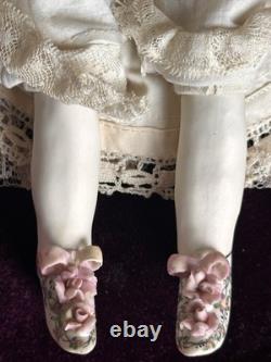 Vintage Porcelain 15 Parian Style Victorian Doll