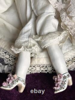 Vintage Porcelain 15 Parian Style Victorian Doll