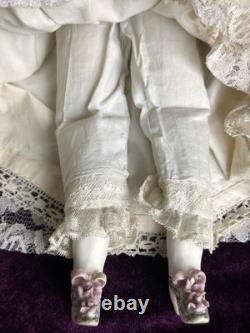 Vintage Porcelain 15 Parian Style Victorian Doll