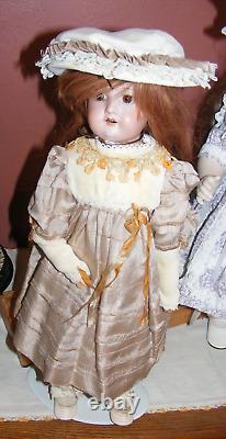 Vintage Porcelain 16 Doll Kid Body Armand Germany 370 Original