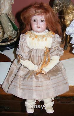 Vintage Porcelain 16 Doll Kid Body Armand Germany 370 Original