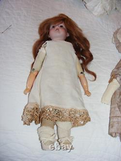 Vintage Porcelain 16 Doll Kid Body Armand Germany 370 Original