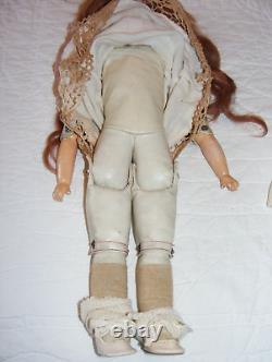 Vintage Porcelain 16 Doll Kid Body Armand Germany 370 Original