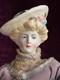 Vintage Porcelain 17 Emma Clear Gibson Girl Lady Doll With Molded Hat