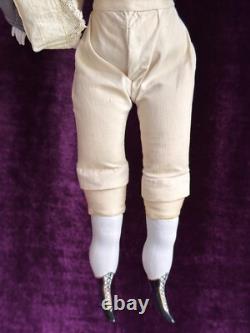 Vintage Porcelain 17 Emma Clear Gibson Girl Lady Doll with Molded Hat