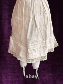 Vintage Porcelain 17 Emma Clear Gibson Girl Lady Doll with Molded Hat