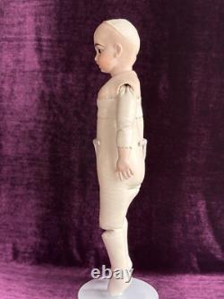 Vintage Porcelain 19 Repro of Antique French Bru Circle Dot Doll by Clara Wade
