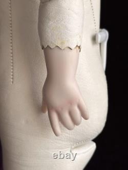 Vintage Porcelain 19 Repro of Antique French Bru Circle Dot Doll by Clara Wade