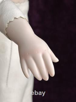 Vintage Porcelain 19 Repro of Antique French Bru Circle Dot Doll by Clara Wade