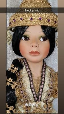 Vintage Porcelain 26 Asian Doll ROYAL DANCER By Pat Loveless Never Opened