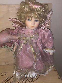 Vintage Porcelain Baby Doll With Wings