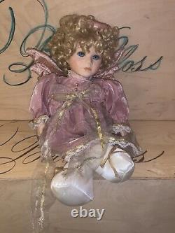 Vintage Porcelain Baby Doll With Wings