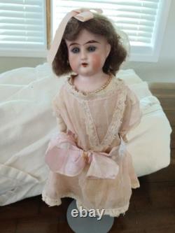 Vintage Porcelain Bisque Doll 11 Inches