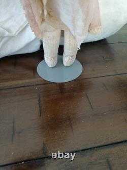 Vintage Porcelain Bisque Doll 11 Inches
