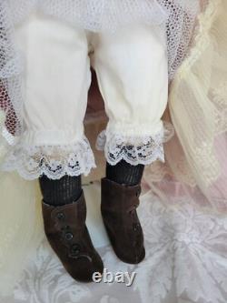 Vintage Porcelain Bisque Doll Kammer And Reinhardt Mold 114, 22 Tall