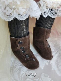 Vintage Porcelain Bisque Doll Kammer And Reinhardt Mold 114, 22 Tall