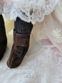 Vintage Porcelain Bisque Doll Kammer And Reinhardt Mold 114, 22 Tall