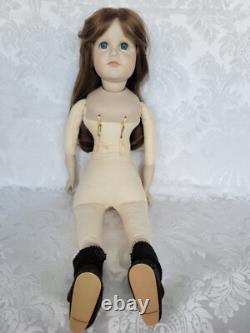 Vintage Porcelain Bisque Doll Kammer And Reinhardt Mold 114, 22 Tall